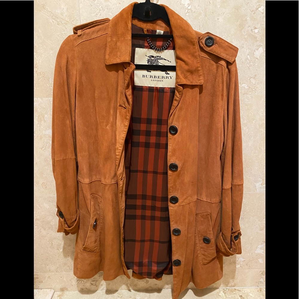 Burberry Suede Jacket